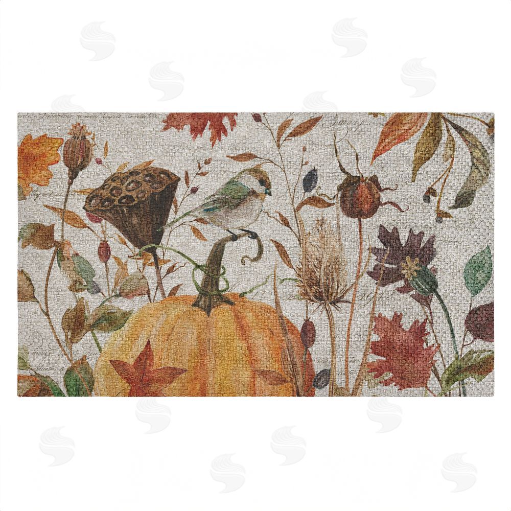 Livi and Finn Harvest Home Sketchbook Outdoor Faux Sisal Door Mat