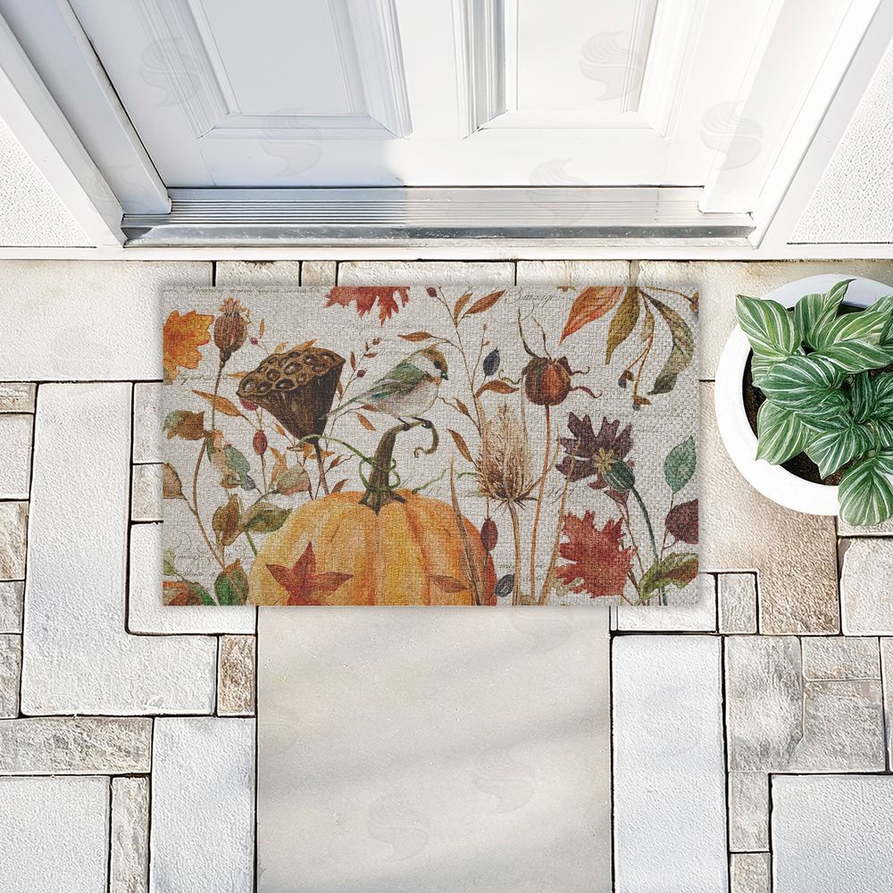 Livi and Finn Harvest Home Sketchbook Outdoor Faux Sisal Door Mat