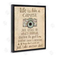 Katie Doucette | Life Is Like A Camera Inspirational