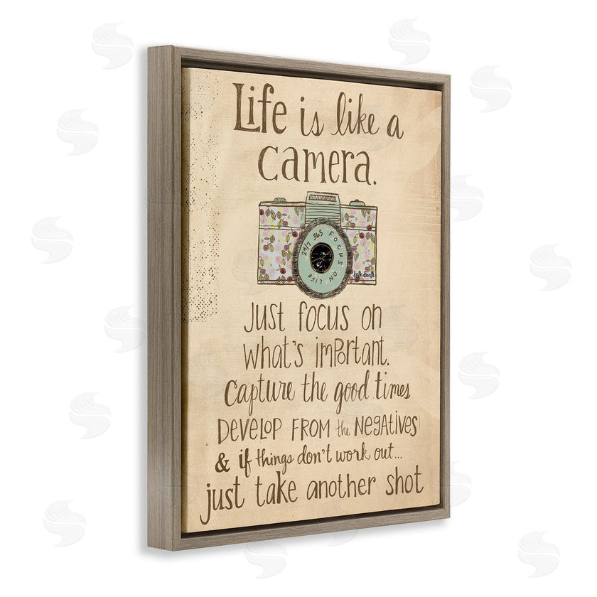 Katie Doucette | Life Is Like A Camera Inspirational