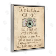 Katie Doucette | Life Is Like A Camera Inspirational