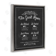 Lettered and Lined | The Guest Room Guide