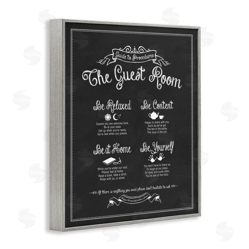 Lettered and Lined | The Guest Room Guide