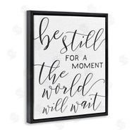 Stupell Studio | Be Still Relaxing Typography