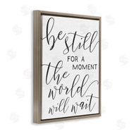 Stupell Studio | Be Still Relaxing Typography