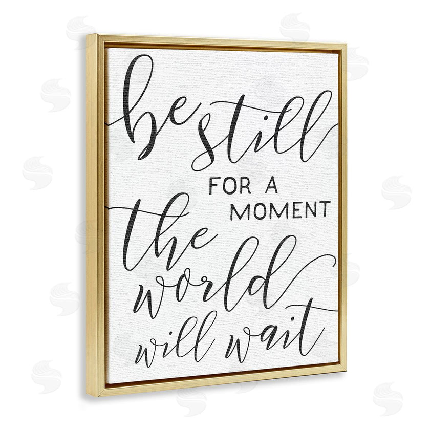 Stupell Studio | Be Still Relaxing Typography