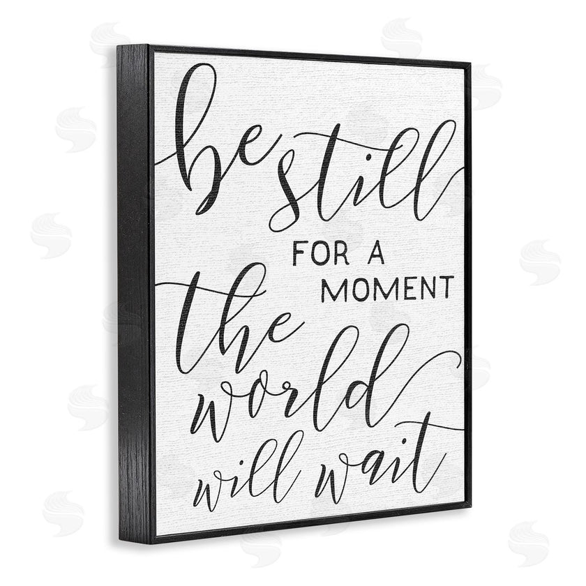 Stupell Studio | Be Still Relaxing Typography