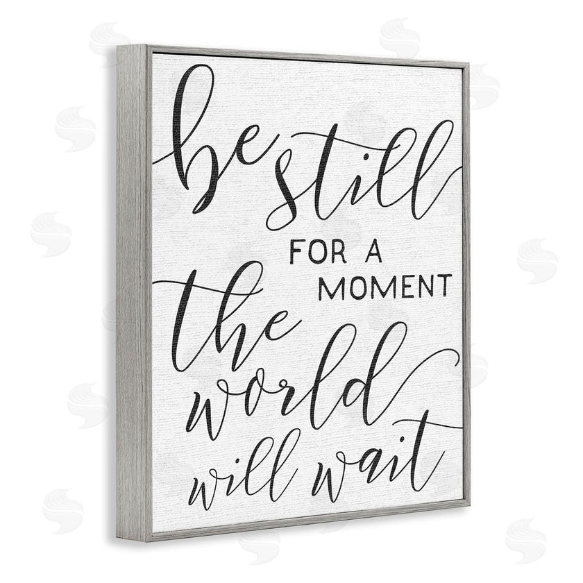 Stupell Studio | Be Still Relaxing Typography
