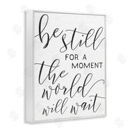 Stupell Studio | Be Still Relaxing Typography