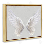 Stupell Studio | Angel Wings on Grey