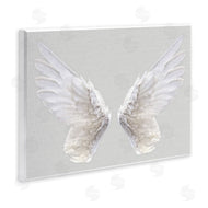 Stupell Studio | Angel Wings on Grey