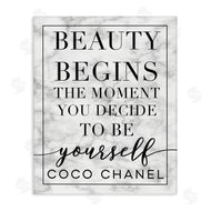 Stupell Studio | Beauty Begins Inspiring Quote