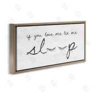 Marla Rae | Let Me Sleep Phrase with Eyelashes