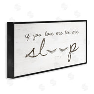 Marla Rae | Let Me Sleep Phrase with Eyelashes