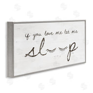Marla Rae | Let Me Sleep Phrase with Eyelashes