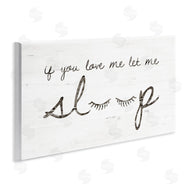 Marla Rae | Let Me Sleep Phrase with Eyelashes