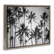 Design Fabrikken | Black & White Palm Trees Skyline