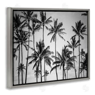 Design Fabrikken | Black & White Palm Trees Skyline