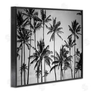 Design Fabrikken | Black & White Palm Trees Skyline