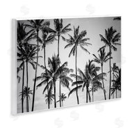 Design Fabrikken | Black & White Palm Trees Skyline