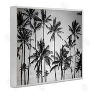 Design Fabrikken | Black & White Palm Trees Skyline