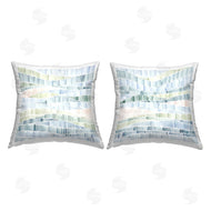 Grace Popp | Modern Abstract Nautical Landscape Wavy Striped Pattern