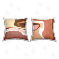 Ruth Fromstein | Southwestern Desert Abstract Landscape Grooved Shapes