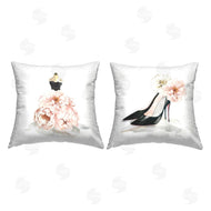 Carol Robinson | Chic Pink Florals Women's Glam Fashion