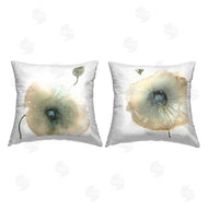 Carol Robinson | Abstract Neutral Layered Floral Poppy Petals
