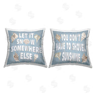 Cindy Jacobs | Nautical Holiday Let It Snow Phrases