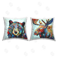 Jen Seeley | Modern Vivid Wildlife Moose Bear