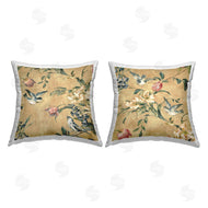 Reneé Campbell | Traditional Birds Floral Branch