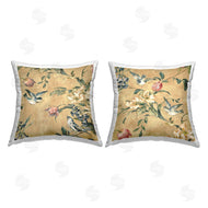 Reneé Campbell | Traditional Birds Floral Branch
