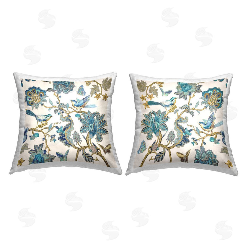 Reneé Campbell | Traditional Paisley Flowers Birds