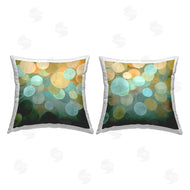 Brent Nelson | Abstract Teal Polka Dots