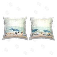 Emma Scarvey | Beachgoers Sunny Summer Shoreline