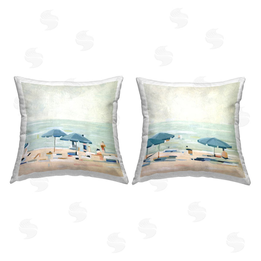 Emma Scarvey | Beachgoers Sunny Summer Shoreline
