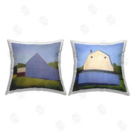 Carol Young | Rural Sunlit Barn Farmland Field