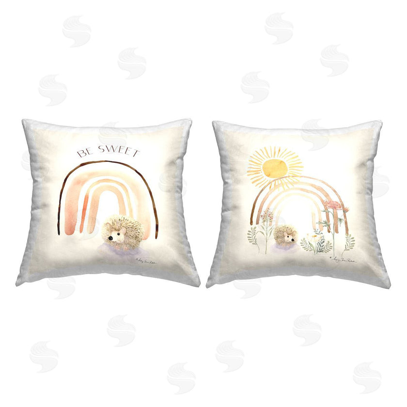 Audrey Jeanne Roberts | Be Sweet Hedgehog Nature Rainbows
