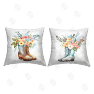 Ziwei Li | Gardening Boots Mixed Flowers