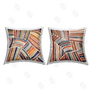 Cheryl Warrick | Muted Boho Patterned Stripes