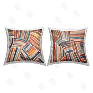 Cheryl Warrick | Muted Boho Patterned Stripes