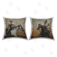 Stacy Daguiar | Western Cowboys Rustic Scene