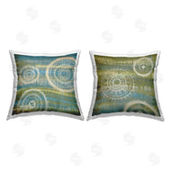 Liz Jardine | Boho Blue & Green Fractals