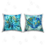 Liz Jardine | Modern Blue Aquatic Life