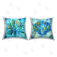 Liz Jardine | Modern Blue Aquatic Life