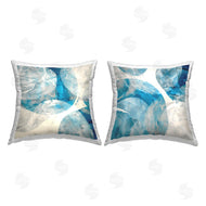 Jeff Iorillo | Blue Overlapping Abstract Shapes