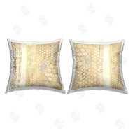 Laura Van Horne | Rustic Beige Geometric Pattern
