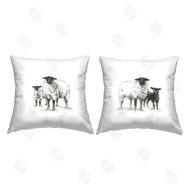 Ethan Harper | Minimal Sheep on White