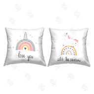 LSR Design Studio | Love You Unicorn Rainbow